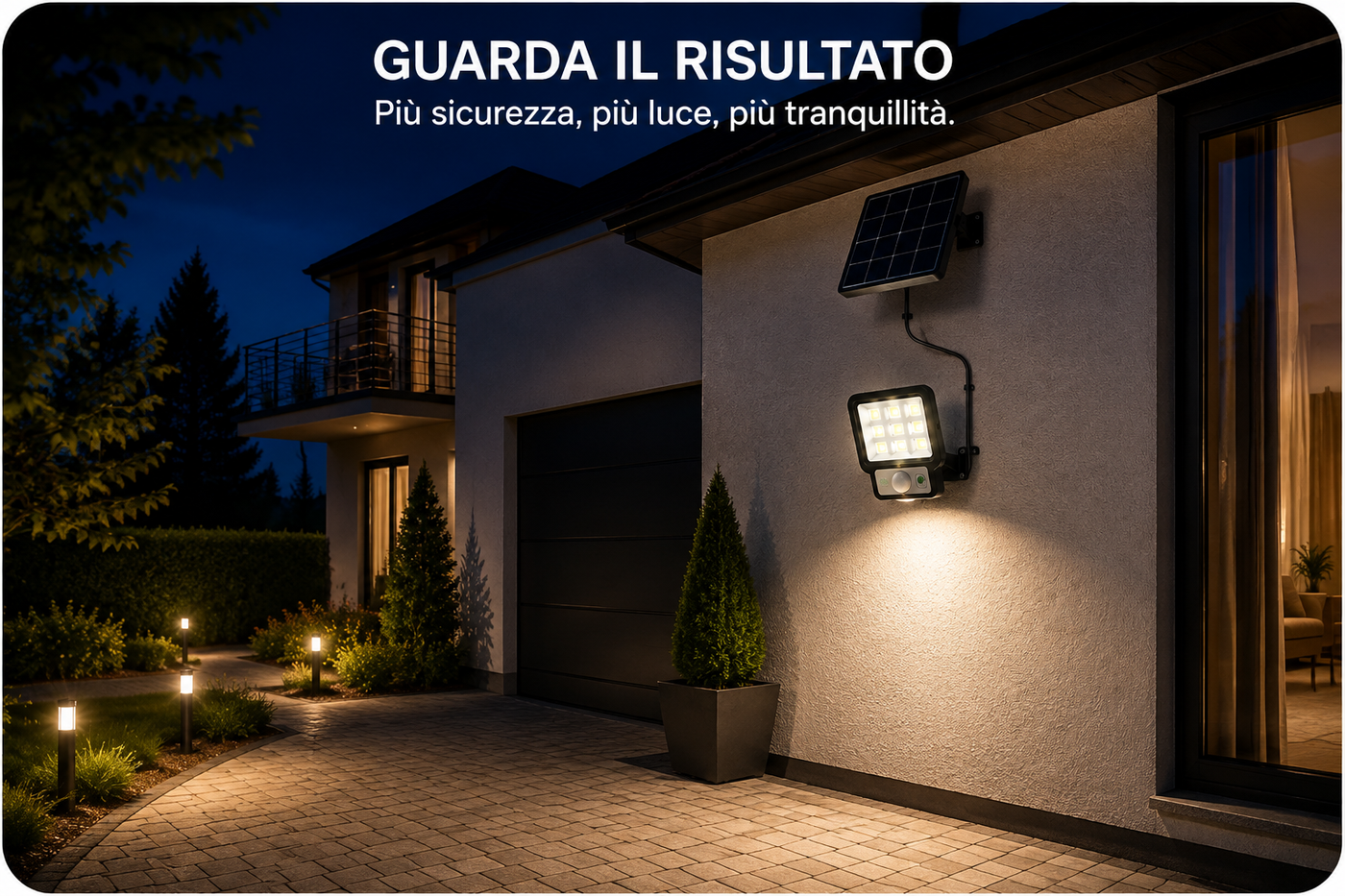 Risultato illuminazione TUTERISS Solvia